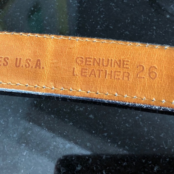 AL BERES LEATHER BELT main image 4